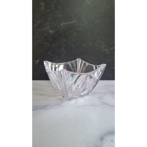 Vintage Crystal Bowl/Vase, READ - Picture 2 of 11